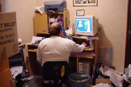 le bureau de mon papounet...